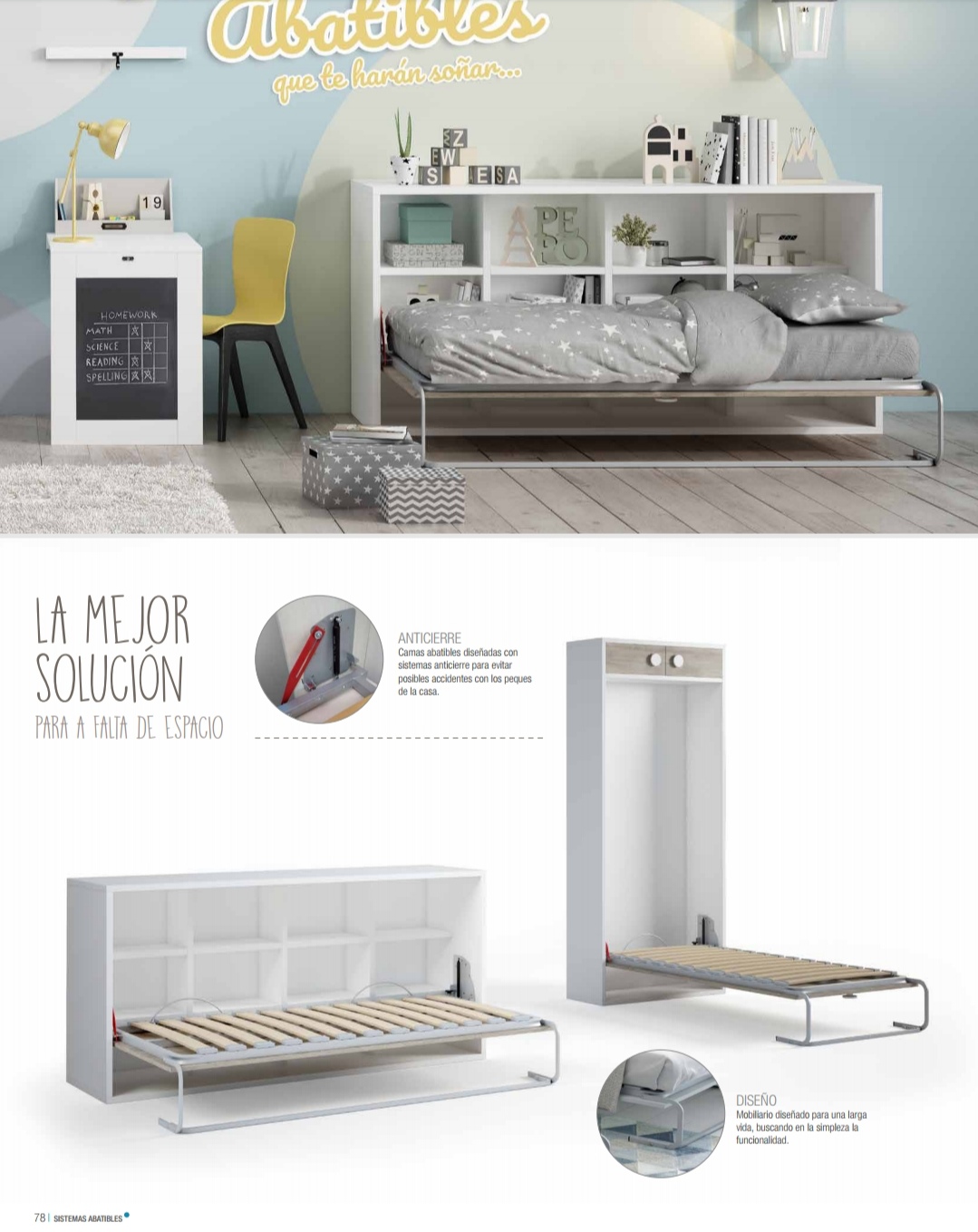 Camas abatibles cadiz momo